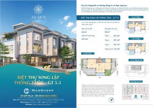 Thiết kế biệt thự An Quý Villa Dương Nội mẫu G5-3