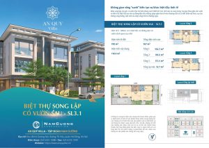 Thiết kế biệt thự An Quý Villa Dương Nội mẫu SL3-1