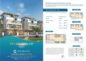 Thiết kế biệt thự An Quý Villa Dương Nội mẫu SL8-1